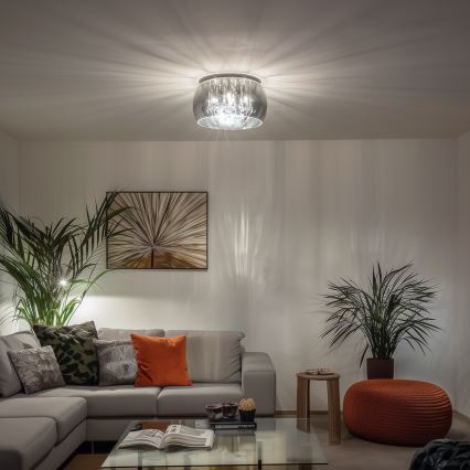 Brilagi - LED Kristalna plafonjera JEWEL 5xG9/42W/230V