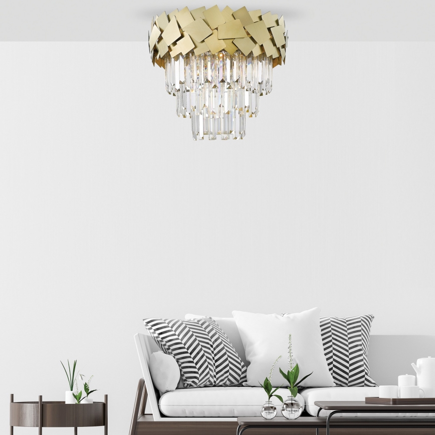 Brilagi - LED Kristalna plafonjera MIRAGE 6xE14/40W/230V