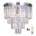 Brilagi - LED Kristalna plafonjera MOZART 5xE14/40W/230V sjajni krom