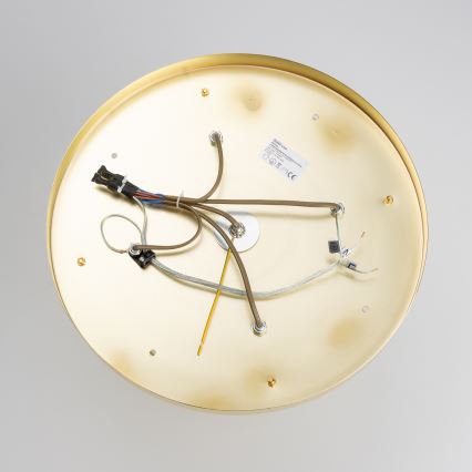Brilagi - LED Kristalna plafonjera MOZART 5xE14/40W/230V zlatna
