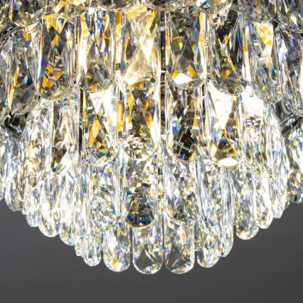 Brilagi - LED Kristalna plafonjera VELURE 5xE14/40W/230V zlatna