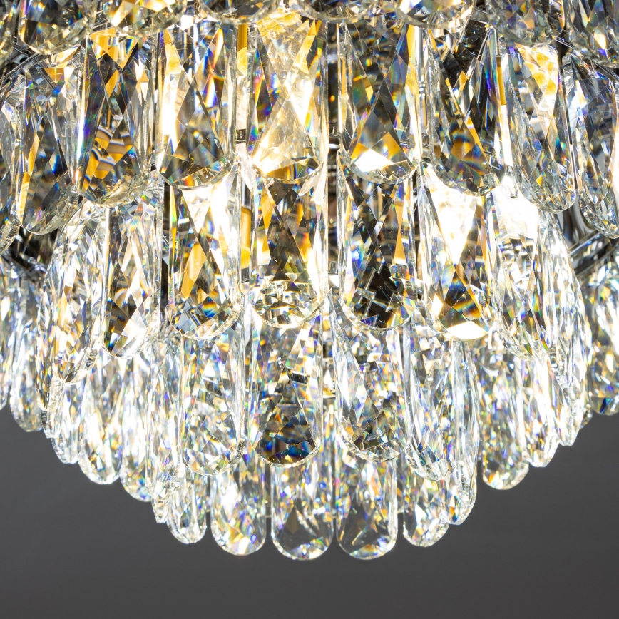 Brilagi - LED Kristalna plafonjera VELURE 5xE14/40W/230V zlatna