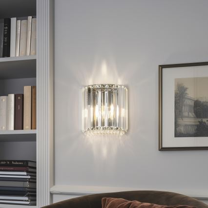 Brilagi - LED Kristalna zidna lampa GLAMOUR 1xG9/42W/230V
