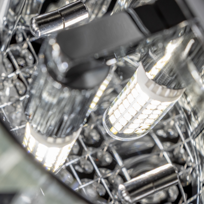Brilagi - LED Kristalna zidna lampa GLAMOUR 1xG9/42W/230V