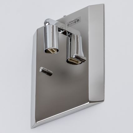 Brilagi - LED Kristalna zidna lampa GLAMOUR 1xG9/42W/230V