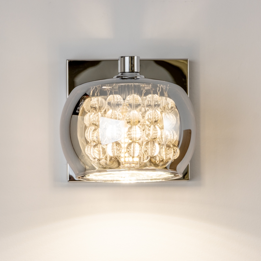 Brilagi - LED Kristalna zidna lampa JEWEL 1xG9/42W/230V