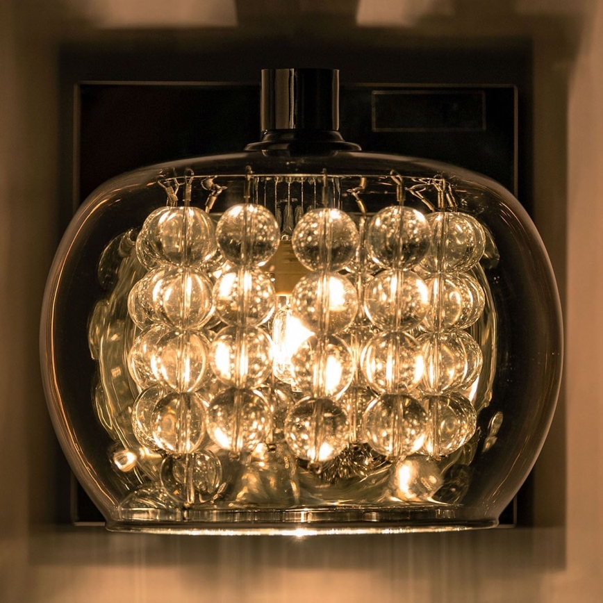 Brilagi - LED Kristalna zidna lampa JEWEL 1xG9/42W/230V