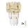 Brilagi - LED Kristalna zidna lampa MIRAGE 2xG9/42W/230V