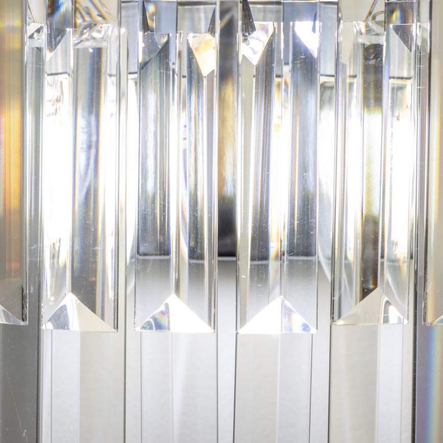 Brilagi - LED Kristalna zidna lampa MOZART 2xE14/40W/230V sjajni krom