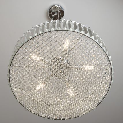 Brilagi - LED Kristalni luster na sajli GLAMOUR 5xG9/42W/230V