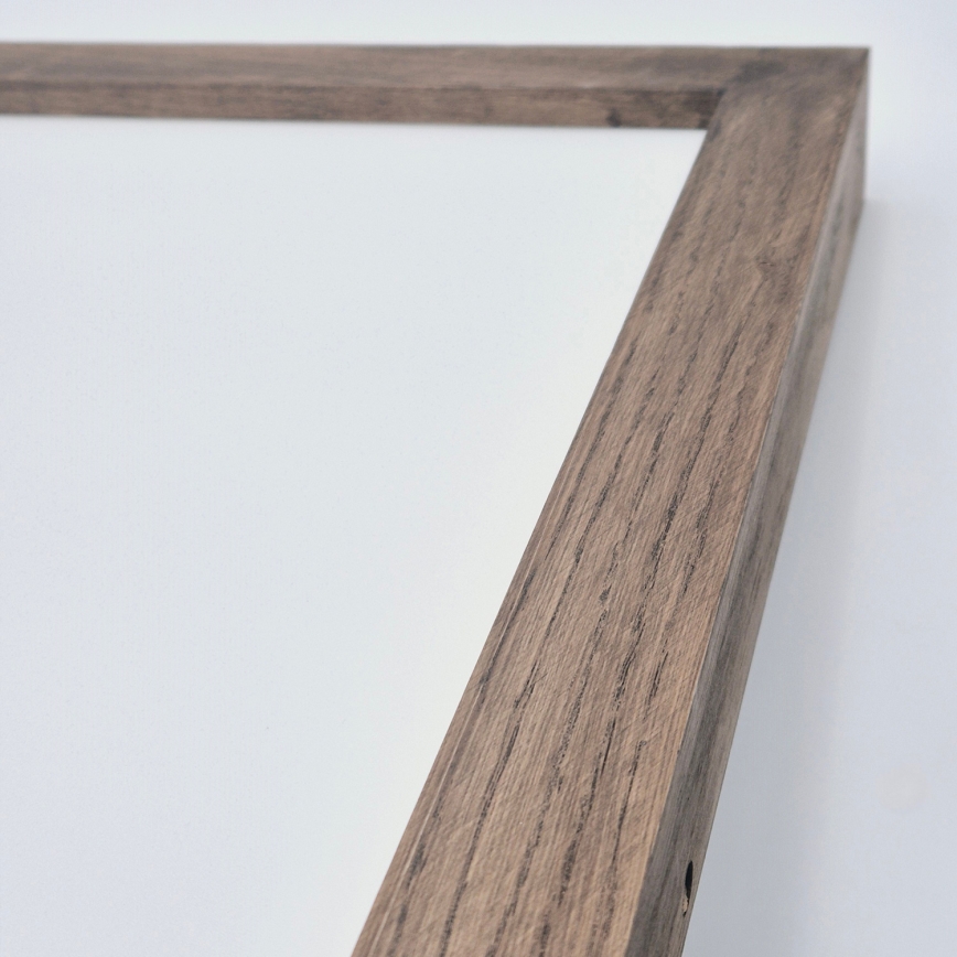 Brilagi - LED plafonsko svetlo za kupatilo WOODY FRAME LED/40W/230V 60x60 cm IP44 hrast orah