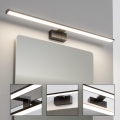 Brilagi - LED kupatilsko osvetljenje za ogledalo 3 u 1 VESTRA LED/15W/230V 80 cm IP44 crna
