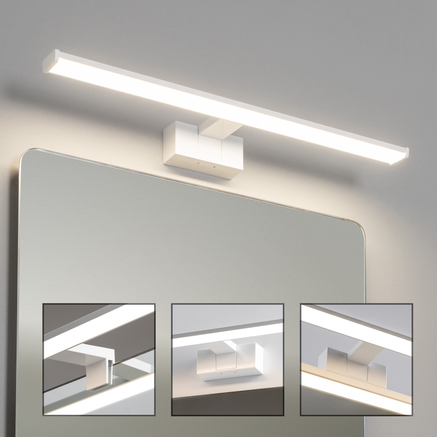 Brilagi - LED kupatilsko osvetljenje za ogledalo 3u1 VESTRA LED/12W/230V 60 cm IP44 bela