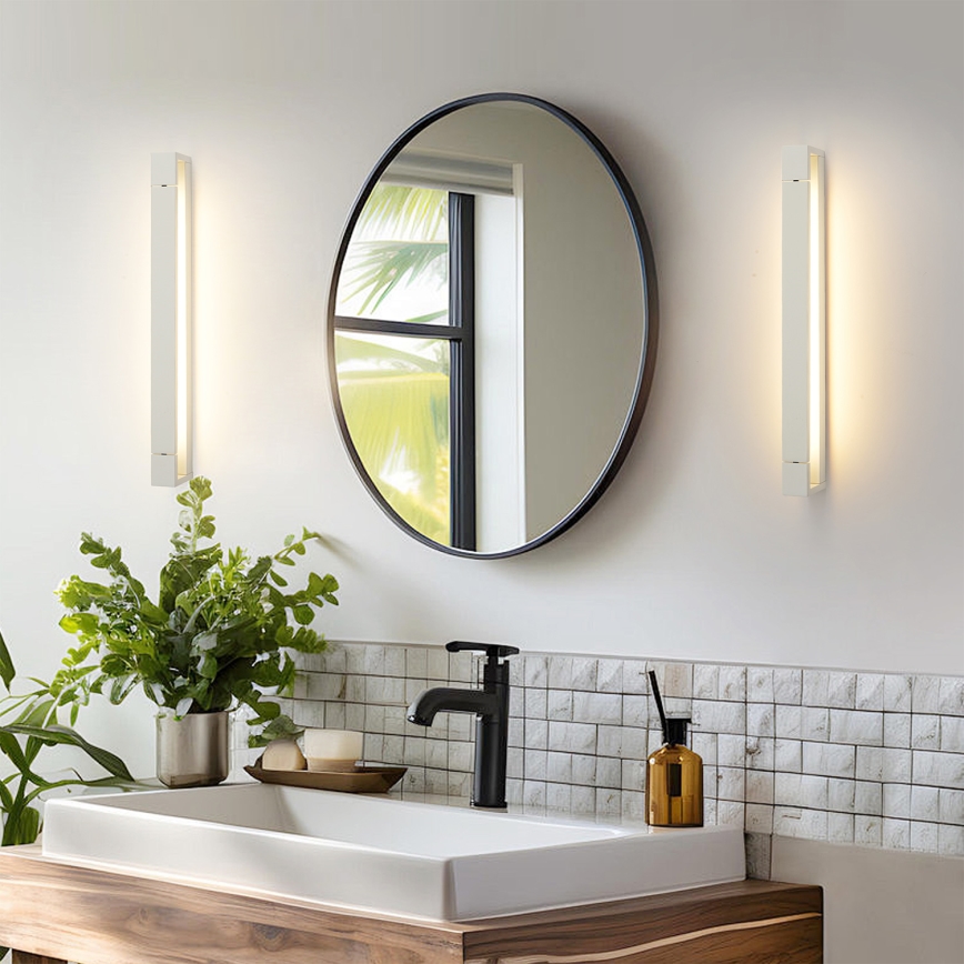 Brilagi - LED osvetljenje za kupatilsko ogledalo AQUA LINE LED/18W/230V 60 cm IP44 belo CRI 90