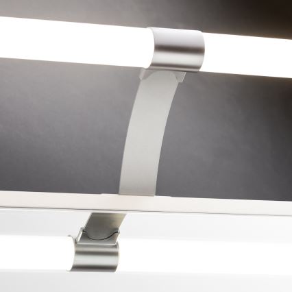Brilagi - LED kupatilsko osvetljenje za ogledalo 2 u 1 TUBEO LED/6W/230V 40 cm IP44 srebrna