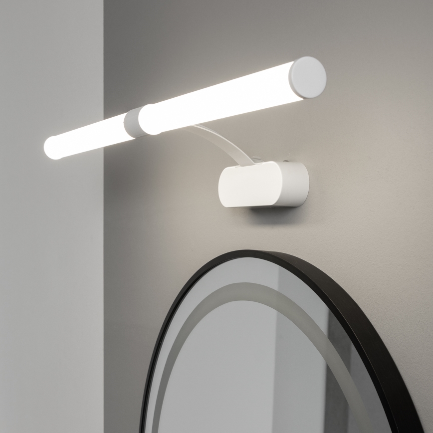 Brilagi - LED kupatilsko osvetljenje za ogledalo 2u1 TUBEO LED/8W/230V 60 cm IP44 belo