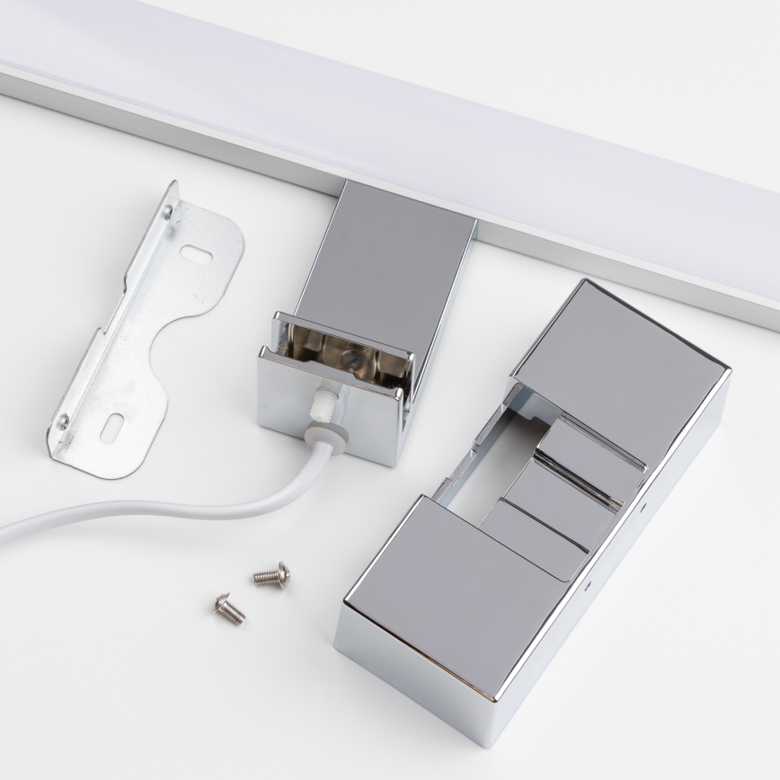 Brilagi - LED osvetljenje za kupatilsko ogledalo 3u1 VESTRA LED/15W/230V 80 cm IP44 sjajni hrom