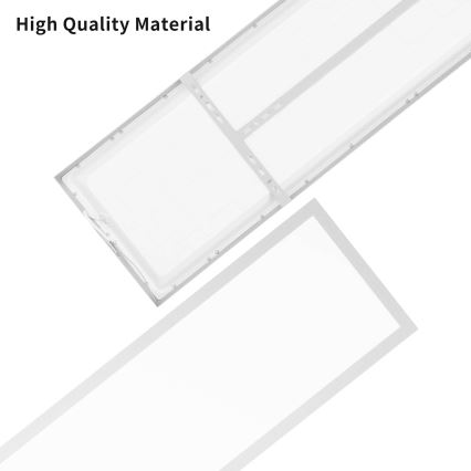 Brilagi - LED plafonsko svetlo za kupatilo FRAME LED/50W/230V 3000/4000/6000K 120x30 cm IP44 srebrno