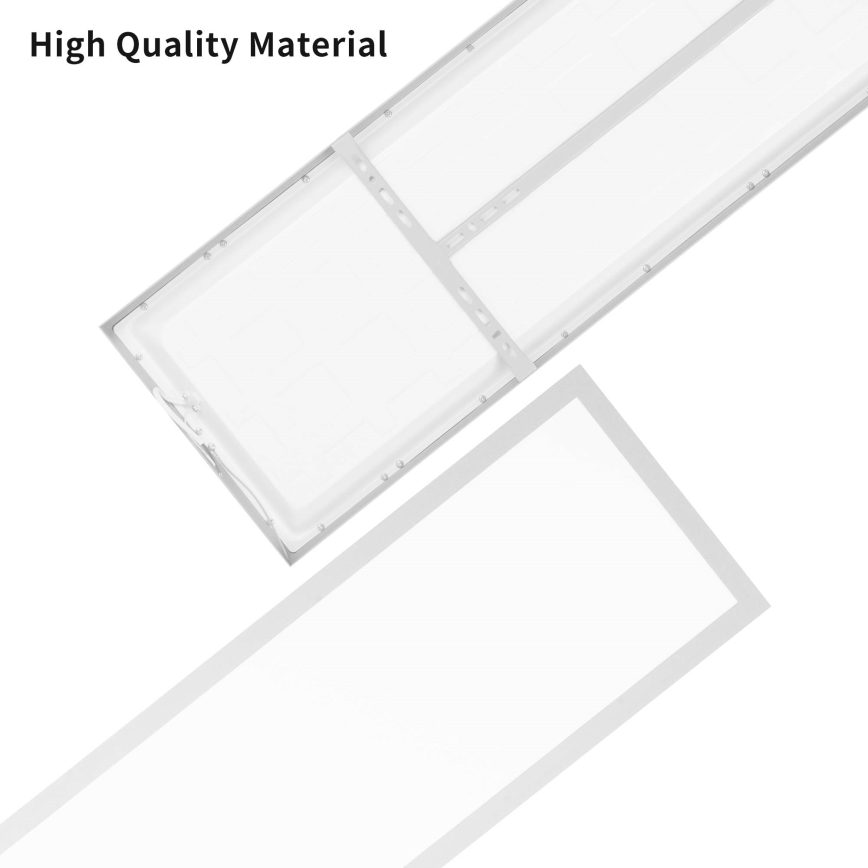 Brilagi - LED plafonsko svetlo za kupatilo FRAME LED/50W/230V 3000/4000/6000K 120x30 cm IP44 srebrno