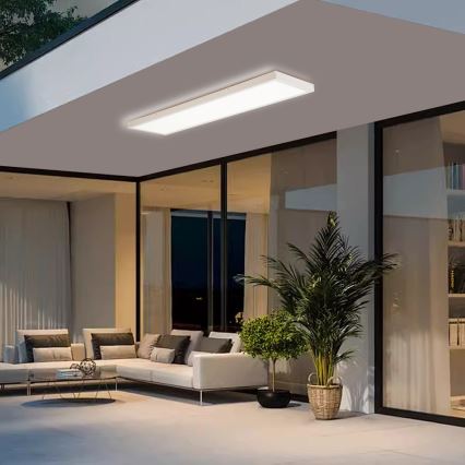 Brilagi - LED stropno svetlo za kupatilo FRAME LED/50W/230V 120x30 cm 3000/4000/6000K IP44 bela