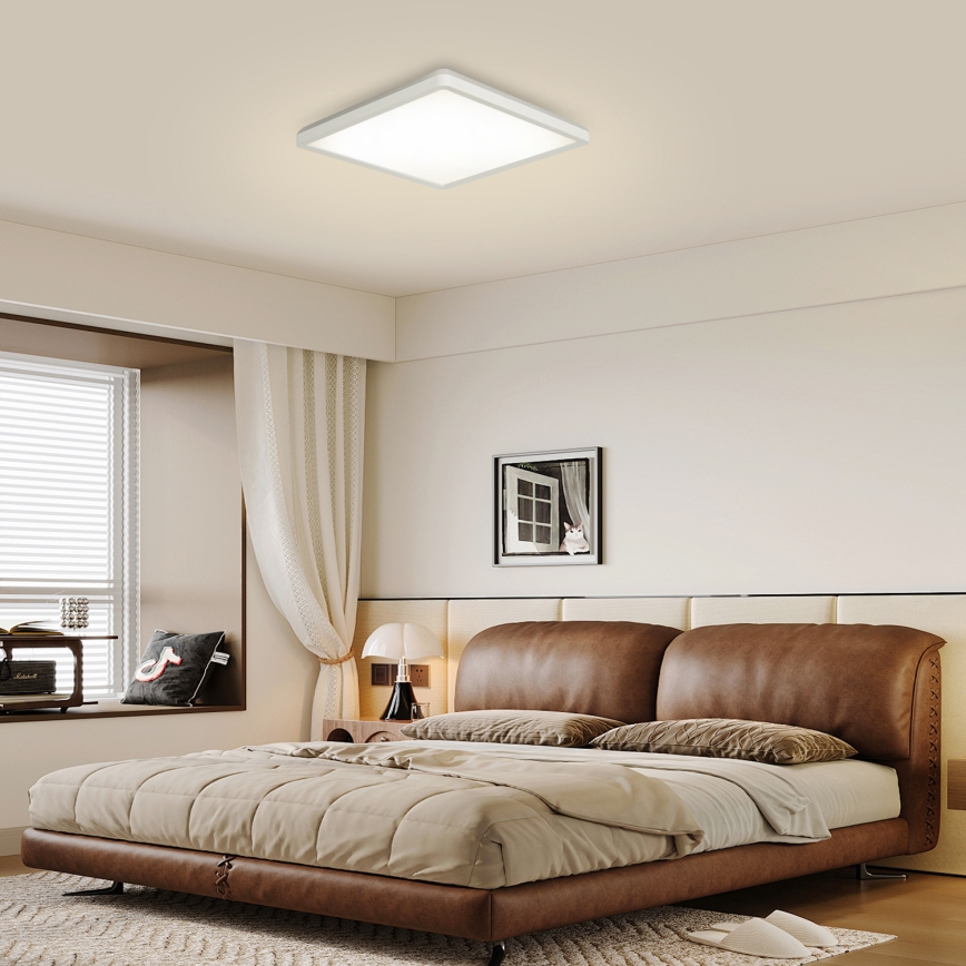 Brilagi - LED plafonska svetiljka za kupatilo ULTRA SLIM LED/24W/230V 42x42 cm bela IP54