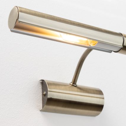 Brilagi - LED Lampa za slike DANAE 2xE14/4W/230V 3000K bronzana
