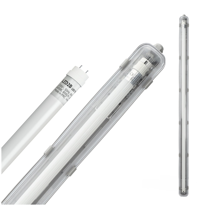 Brilagi - LED Radna fluorescentna cev OPTIMA T8 1xG13/18W/230V 4000K IP65 128 cm