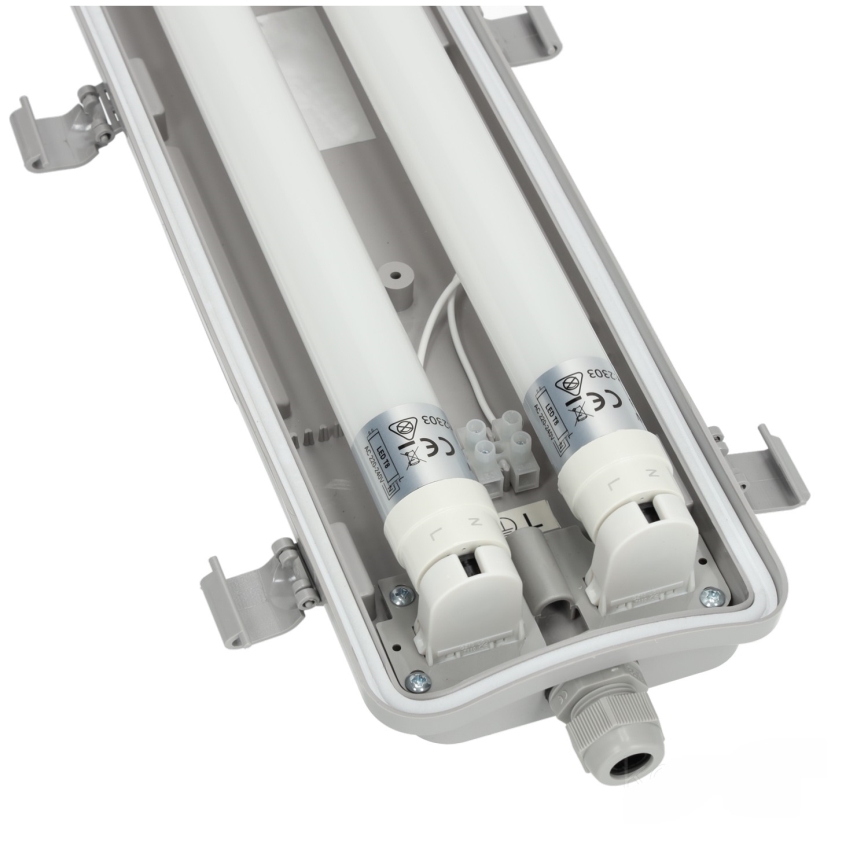 Brilagi - LED Radna fluorescentna cev OPTIMA T8 2xG13/9W/230V 4000K IP65 67,5 cm