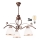 Brilagi - LED Luster na lancu ANTICO 3xE27/60W/230V bronzana patina