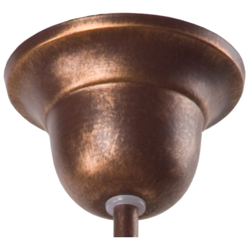 Brilagi - LED Luster na lancu ANTICO 3xE27/60W/230V bronzana patina