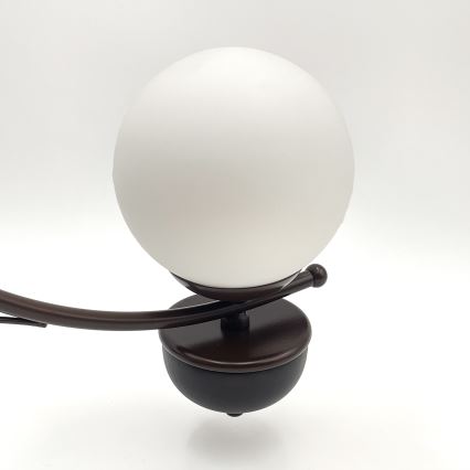 Brilagi - LED Luster na lancu COTTAGE 3xG9/40W/230V hrast/bela