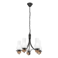 Brilagi - LED Luster na lancu COTTAGE 5xE14/40W/230V bukva/bela