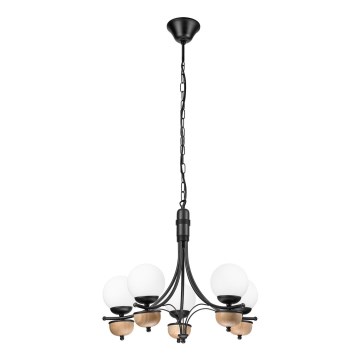 Brilagi - LED Luster na lancu COTTAGE 5xG9/40W/230V bukva/bela