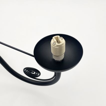 Brilagi - LED luster na lancu COTTAGE 5xG9/40W/230V crna/bela