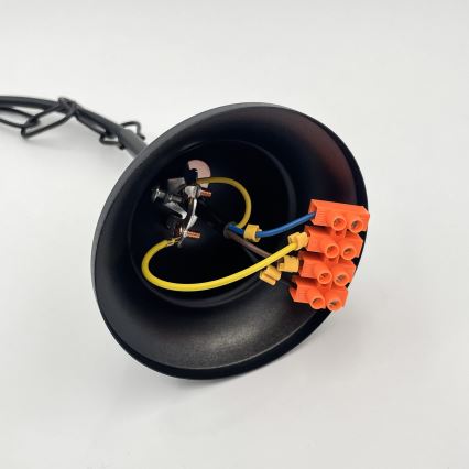 Brilagi - LED luster na lancu COTTAGE 5xG9/40W/230V crna/bela