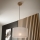 Brilagi - LED Luster na sajli ANTHONY 1xE27/60W/230V hrast/bela