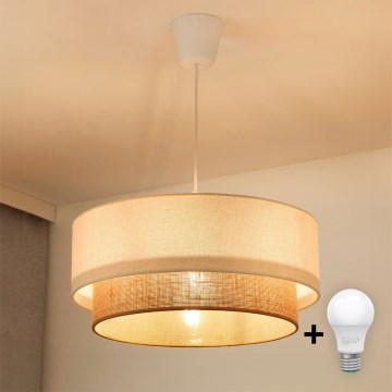 Brilagi - LED luster na sajli BOHO STYLE 1xE27/15W/230V