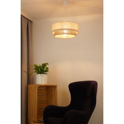 Brilagi - LED luster na sajli BOHO STYLE 1xE27/15W/230V