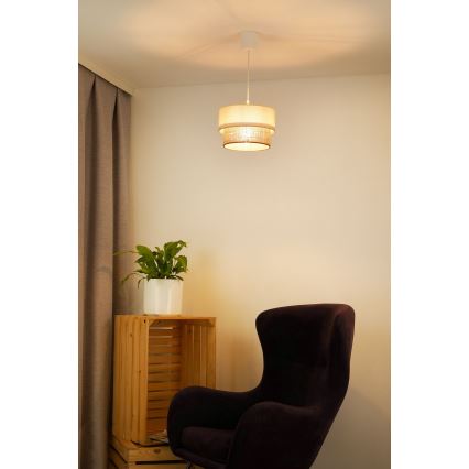 Brilagi - LED luster na sajli BOHO STYLE 1xE27/15W/230V