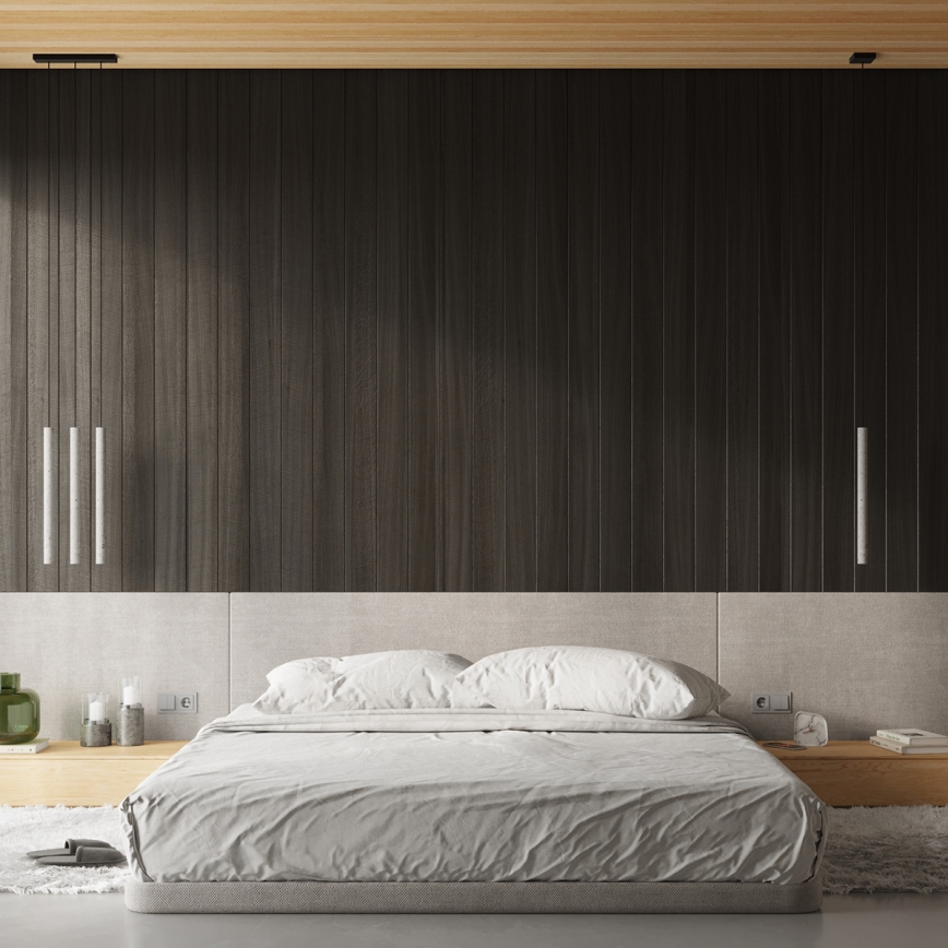 Brilagi - LED luster na sajli DRIFA 1xG9/4W/230V beton