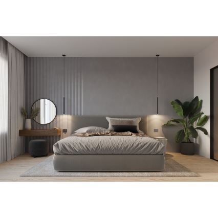 Brilagi -  LED luster na sajli DRIFA 1xG9/4W/230V crno