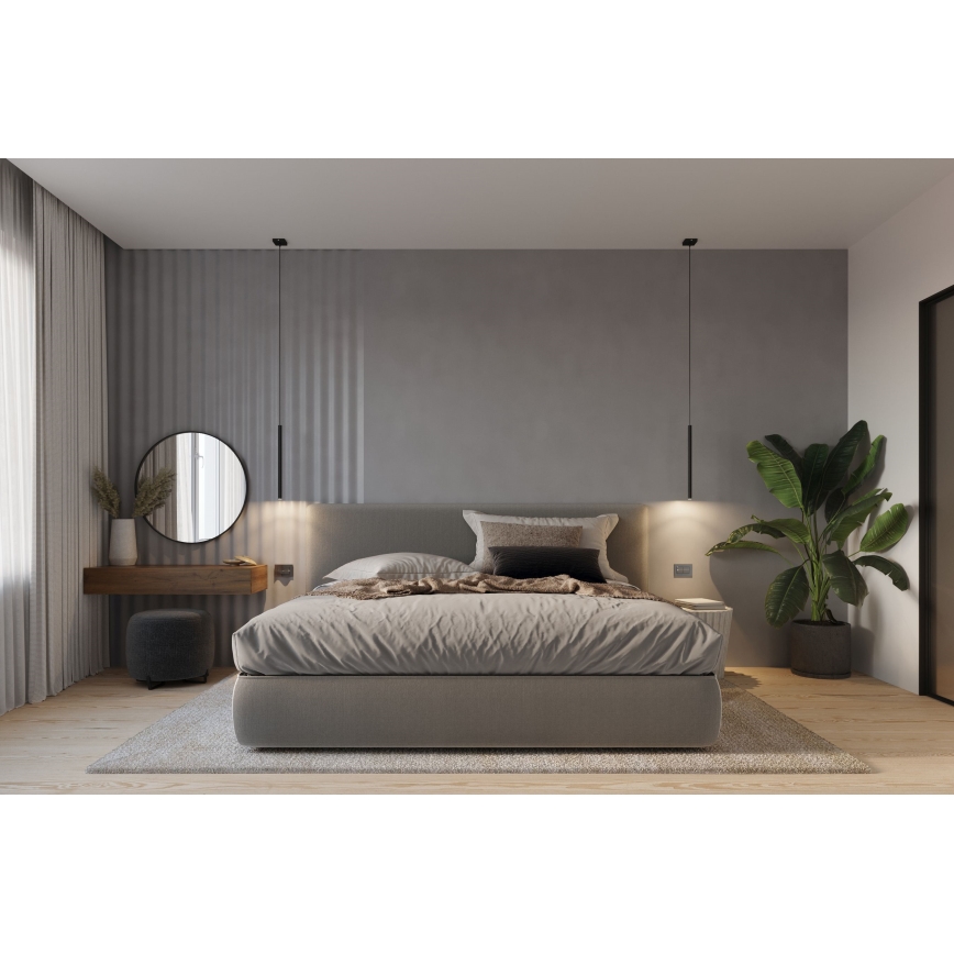 Brilagi -  LED luster na sajli DRIFA 1xG9/4W/230V crno