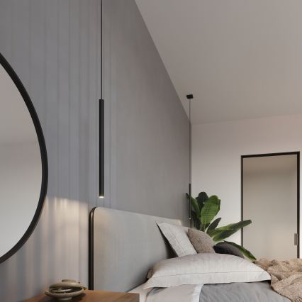 Brilagi -  LED luster na sajli DRIFA 1xG9/4W/230V crno
