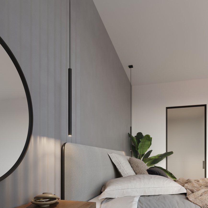 Brilagi -  LED luster na sajli DRIFA 1xG9/4W/230V crno