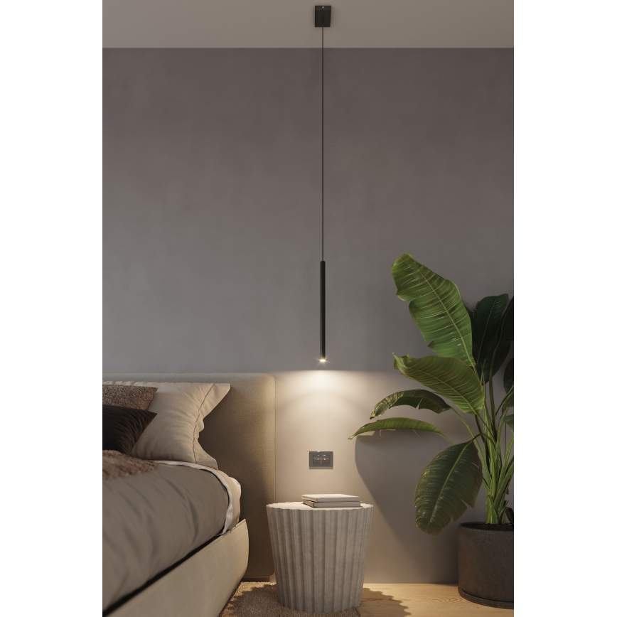 Brilagi -  LED luster na sajli DRIFA 1xG9/4W/230V crno
