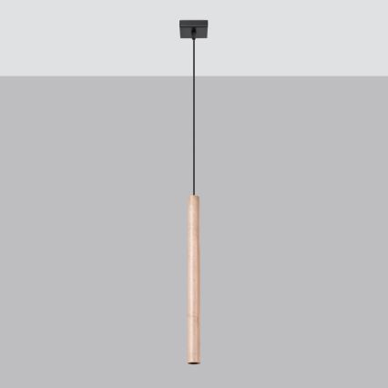 Brilagi - LED luster na sajli DRIFA 1xG9/4W/230V drvo