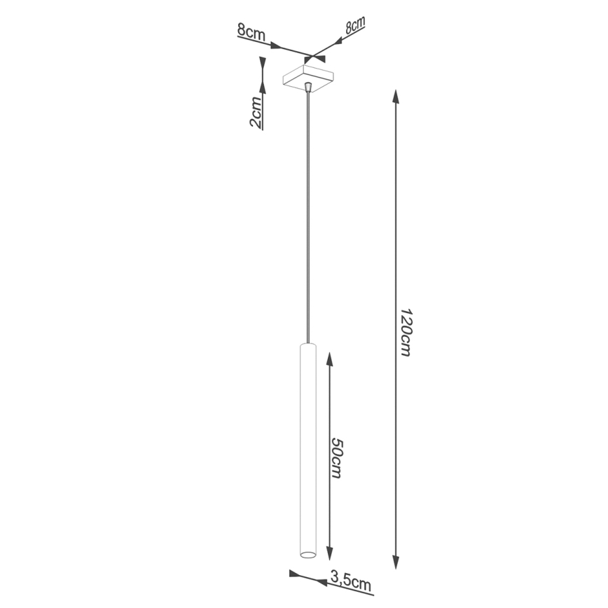 Brilagi - LED luster na sajli DRIFA 1xG9/4W/230V drvo