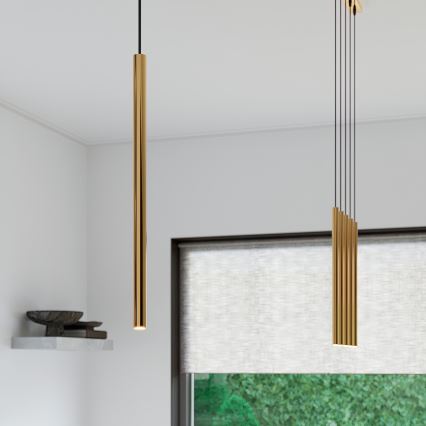 Brilagi - LED luster na sajli DRIFA 1xG9/4W/230V zlatna