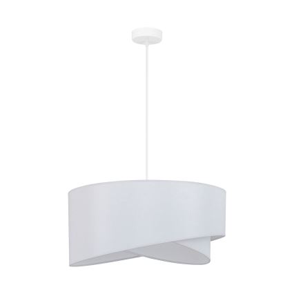 Brilagi - LED luster na sajli LYRA 1xE27/15W/230V bela