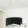 Brilagi - LED luster na sajli LYRA 1xE27/15W/230V crno/bela